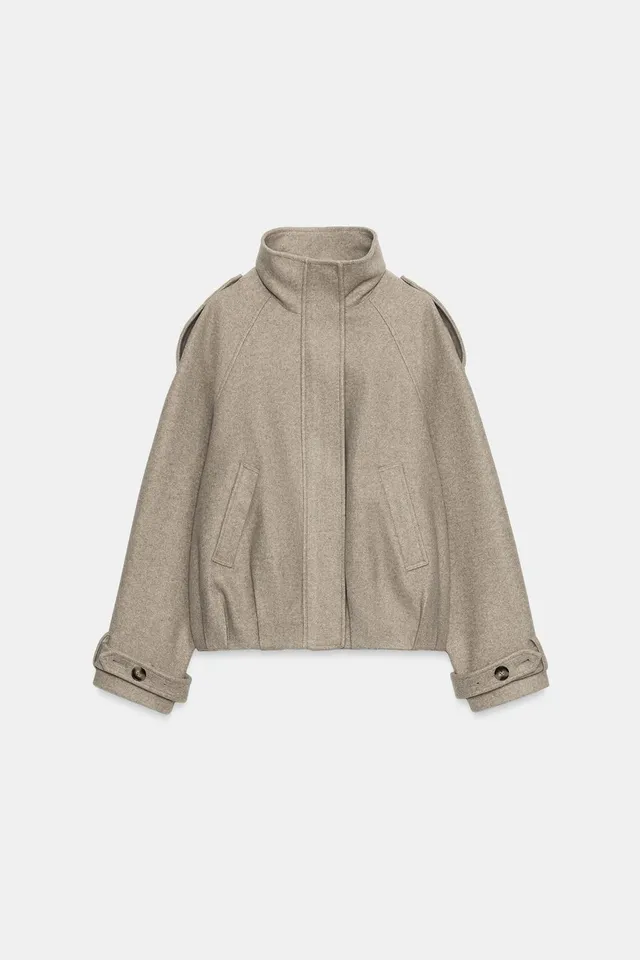TAB DETAIL BOMBER JACKET – image 6