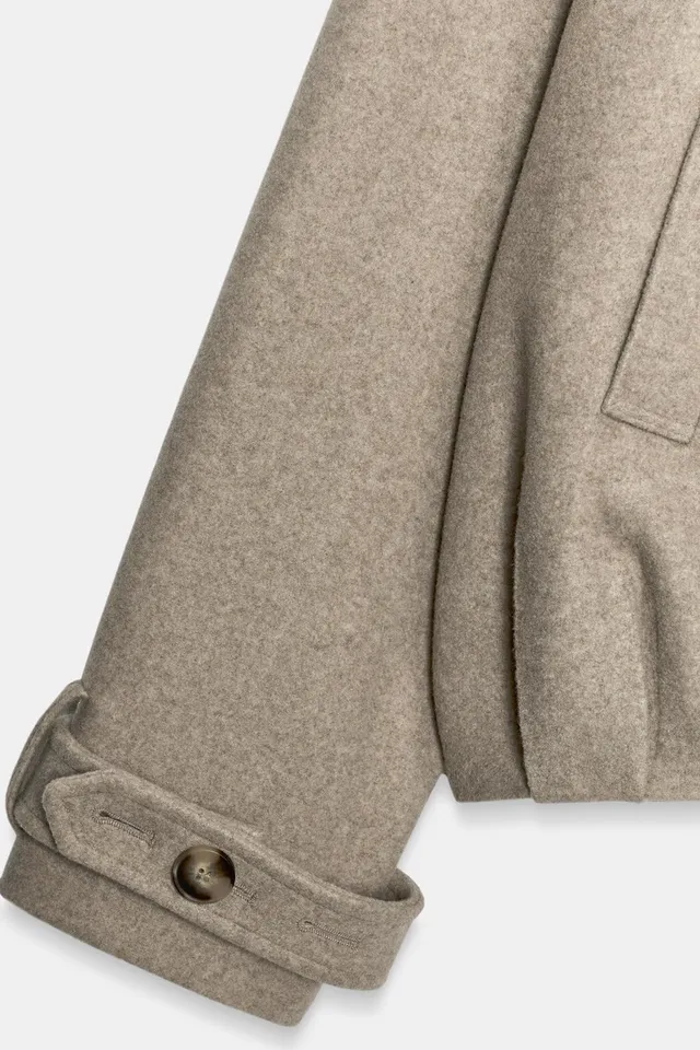 TAB DETAIL BOMBER JACKET – image 8