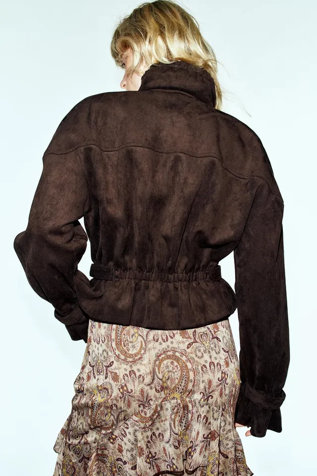 FAUX SUEDE JACKET – image 6