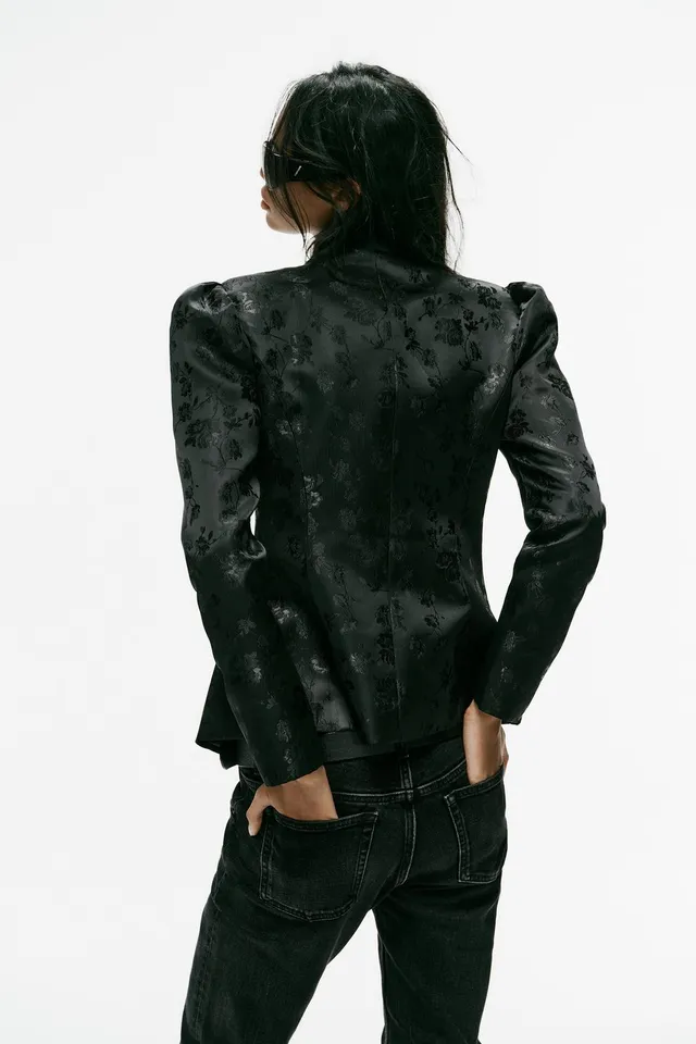 JACQUARD BLAZER WITH FROG FASTENING – image 6