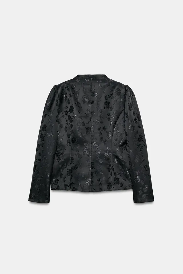 JACQUARD BLAZER WITH FROG FASTENING – image 8