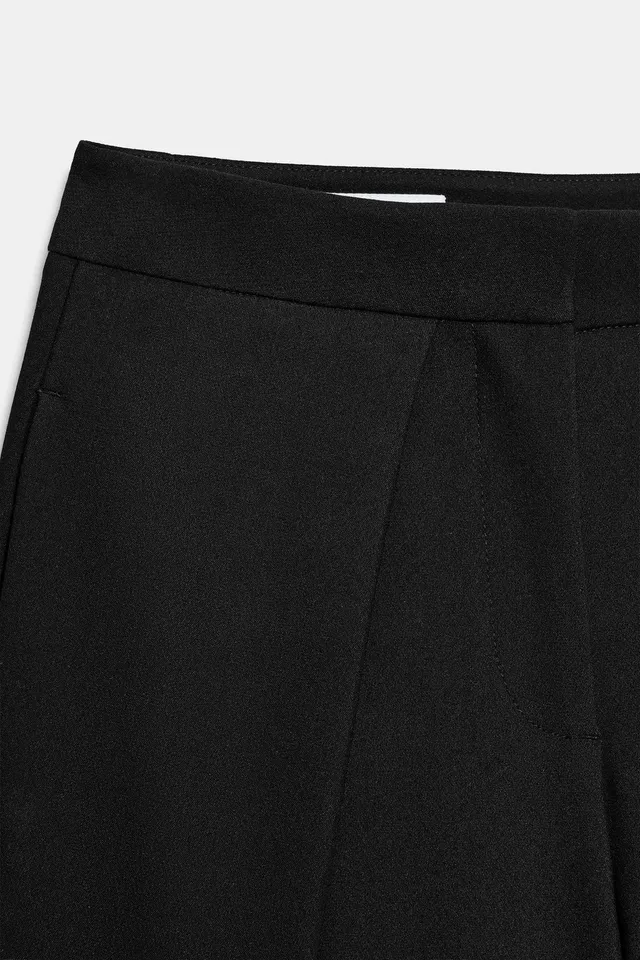 PLEATED WIDE-LEG TROUSERS – صورة 8