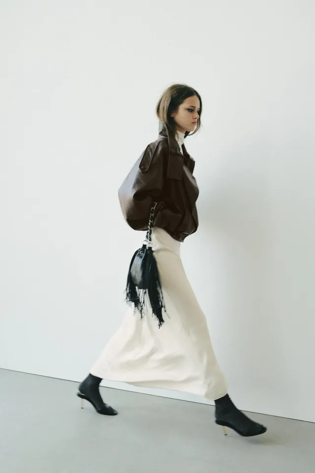 LEATHER EFFECT JACKET – image 6
