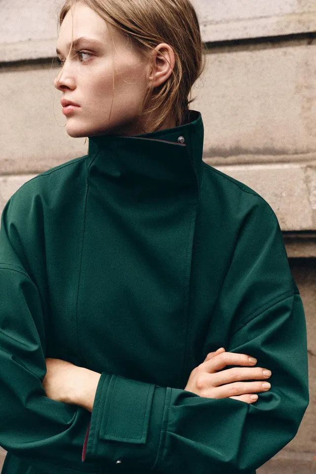 ZW COLLECTION COMBINED TRENCH COAT – image 2