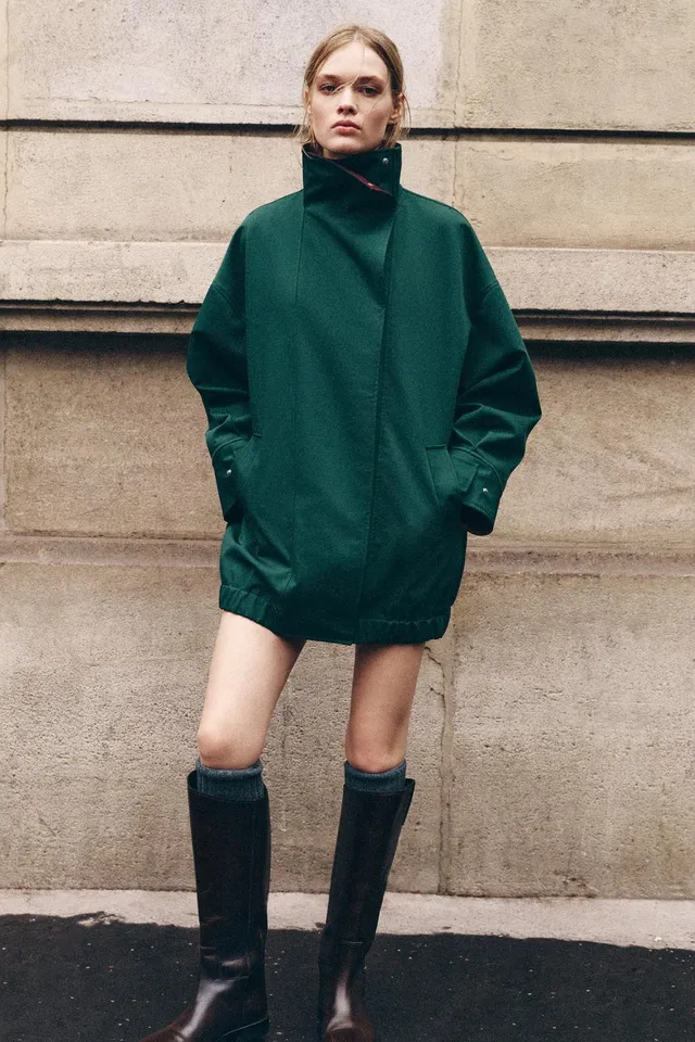 ZW COLLECTION COMBINED TRENCH COAT – image 4