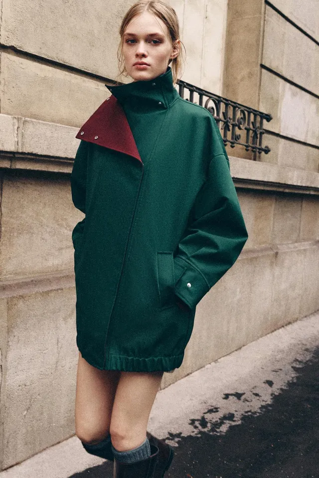 ZW COLLECTION COMBINED TRENCH COAT – image 5