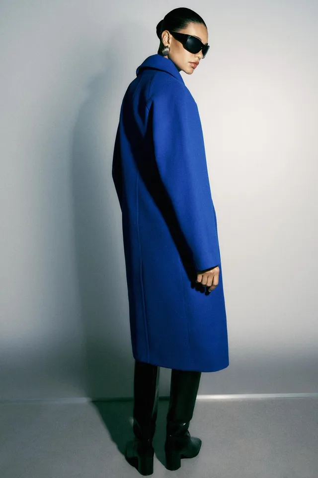 OVERSIZE DROP-SHOULDER COAT – image 6