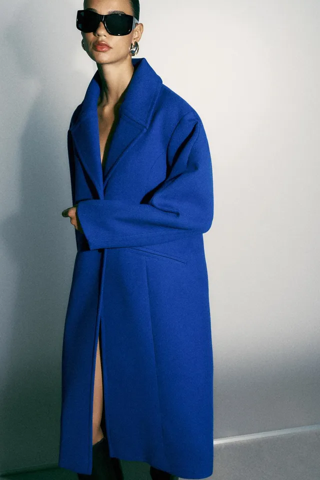 OVERSIZE DROP-SHOULDER COAT – image 8