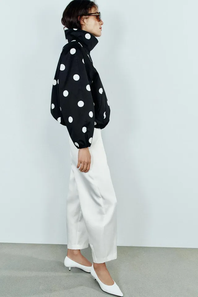 BOMBER JACKET WITH DOTS – image 3