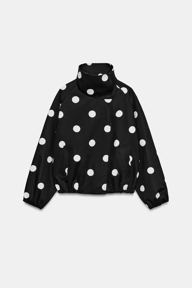 BOMBER JACKET WITH DOTS – image 7