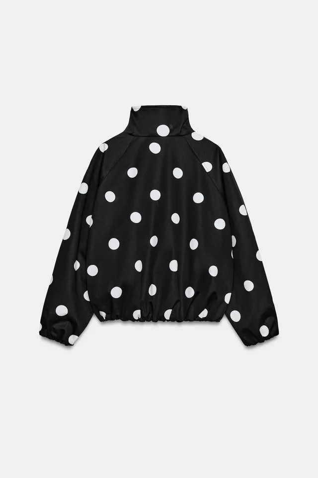 BOMBER JACKET WITH DOTS – image 8