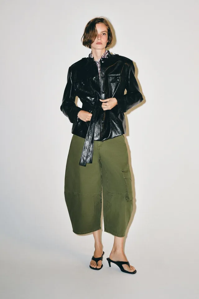 ZW COLLECTION LEATHER EFFECT JACKET – image 6