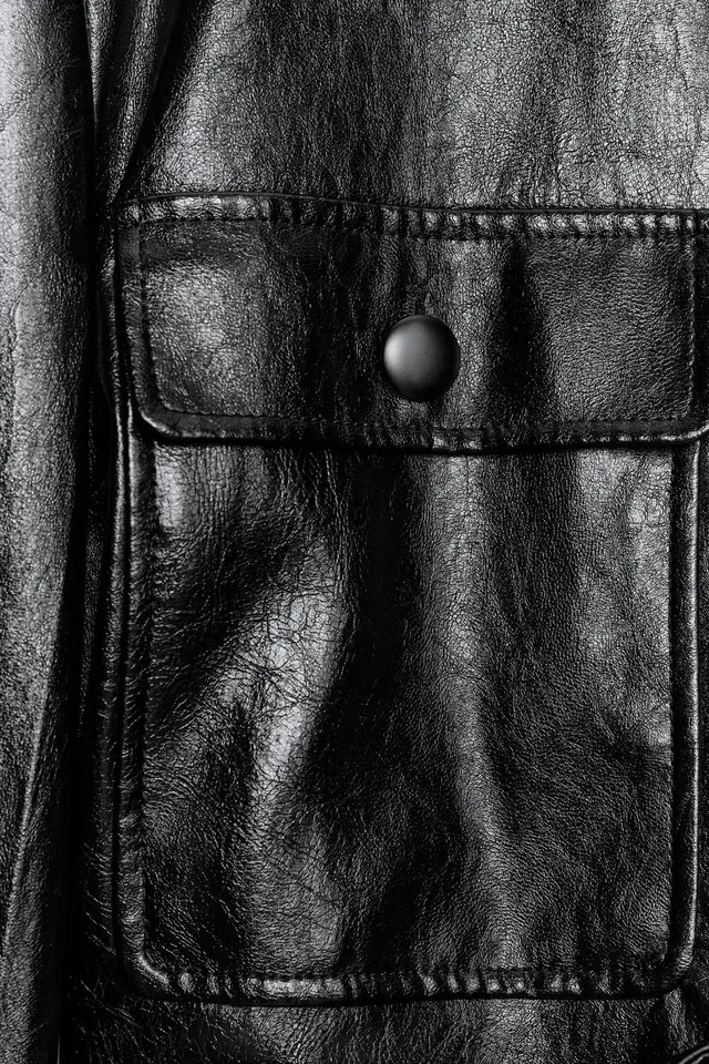 ZW COLLECTION LEATHER EFFECT JACKET – image 9