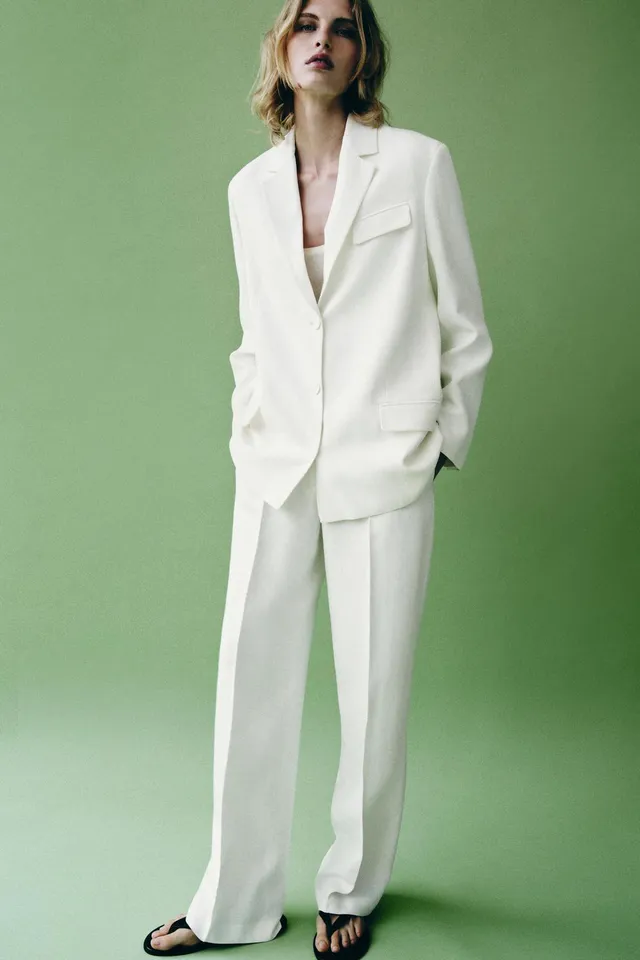 ZW COLLECTION STRAIGHT TROUSERS