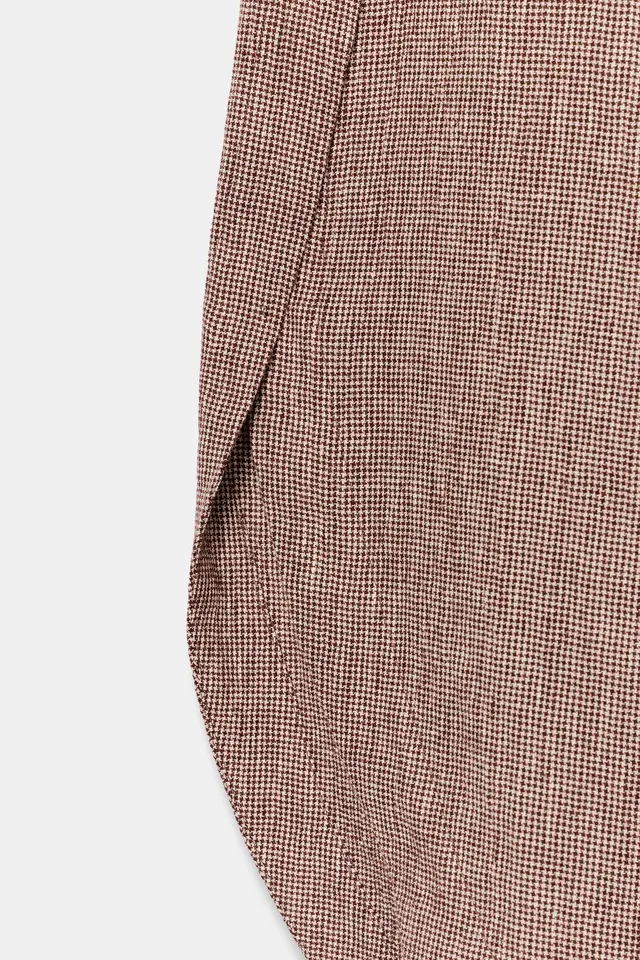 ZW COLLECTION LINEN BLEND TROUSERS WITH SIDE SLITS – صورة 6