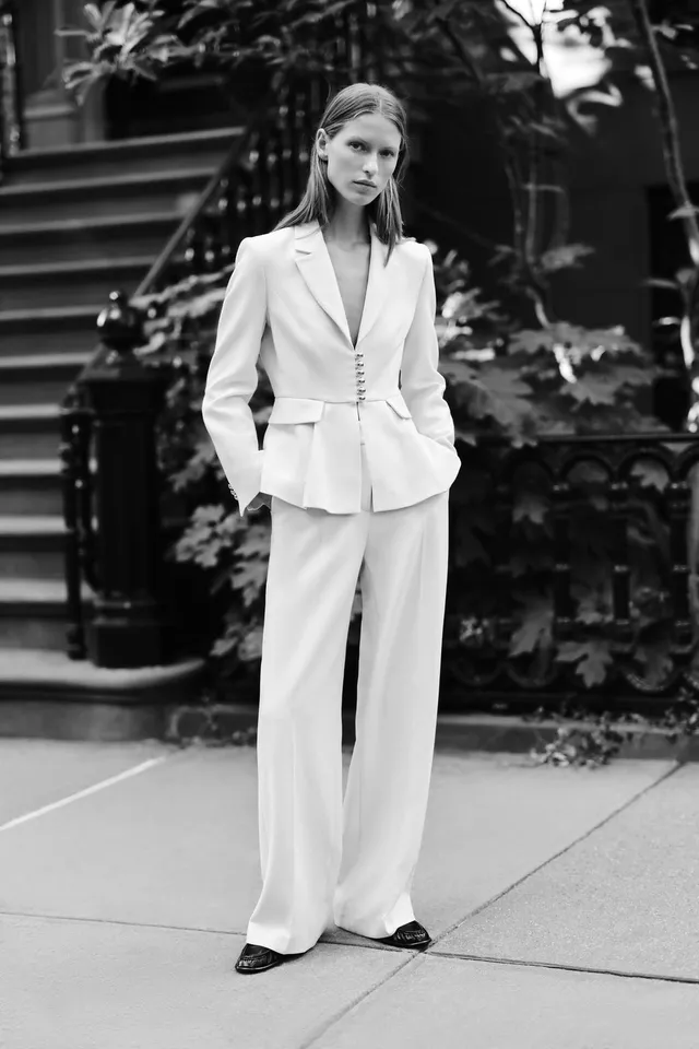 STRAIGHT-LEG TROUSERS – image 2