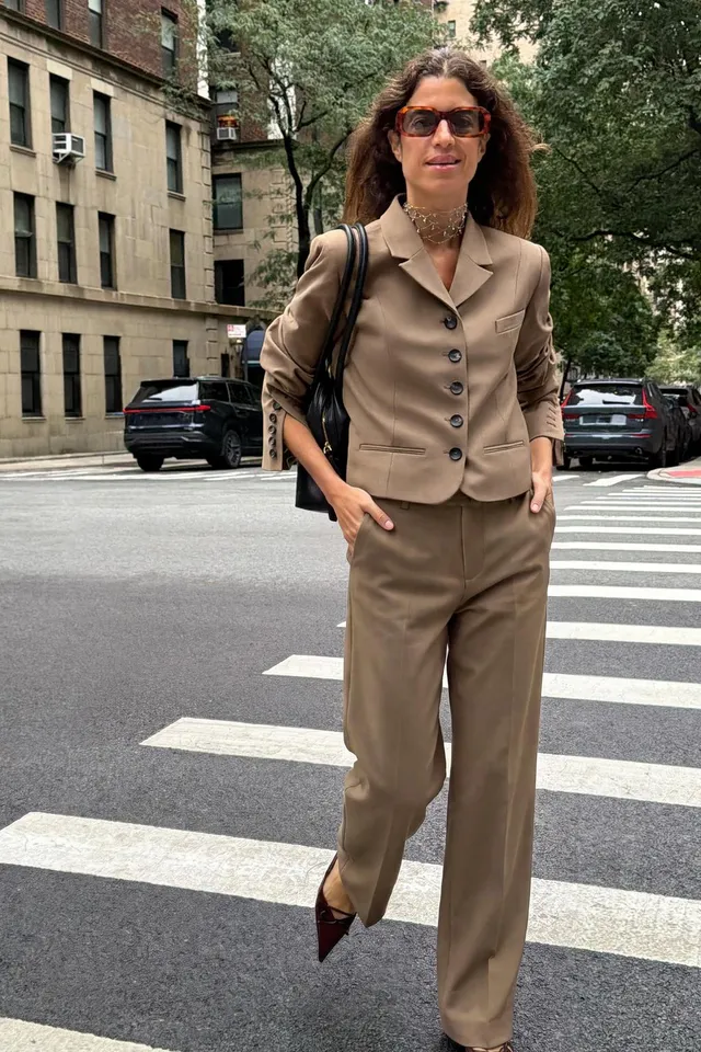 ZW COLLECTION FITTED BUTTON BLAZER – image 2