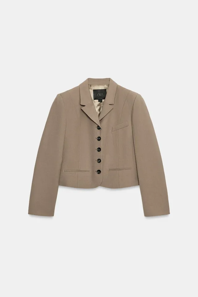 ZW COLLECTION FITTED BUTTON BLAZER – image 4