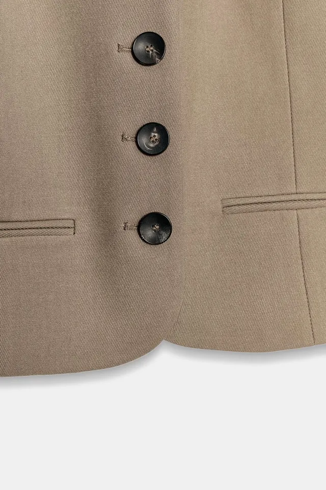 ZW COLLECTION FITTED BUTTON BLAZER – image 6