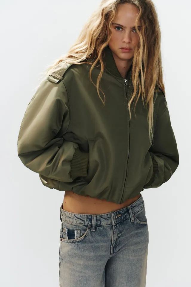 BOMBER JACKET WITH TABS – image 2