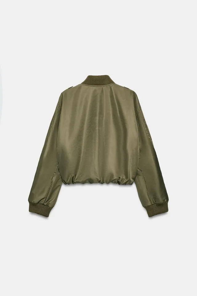 BOMBER JACKET WITH TABS – image 6