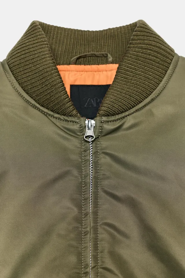 BOMBER JACKET WITH TABS – image 7
