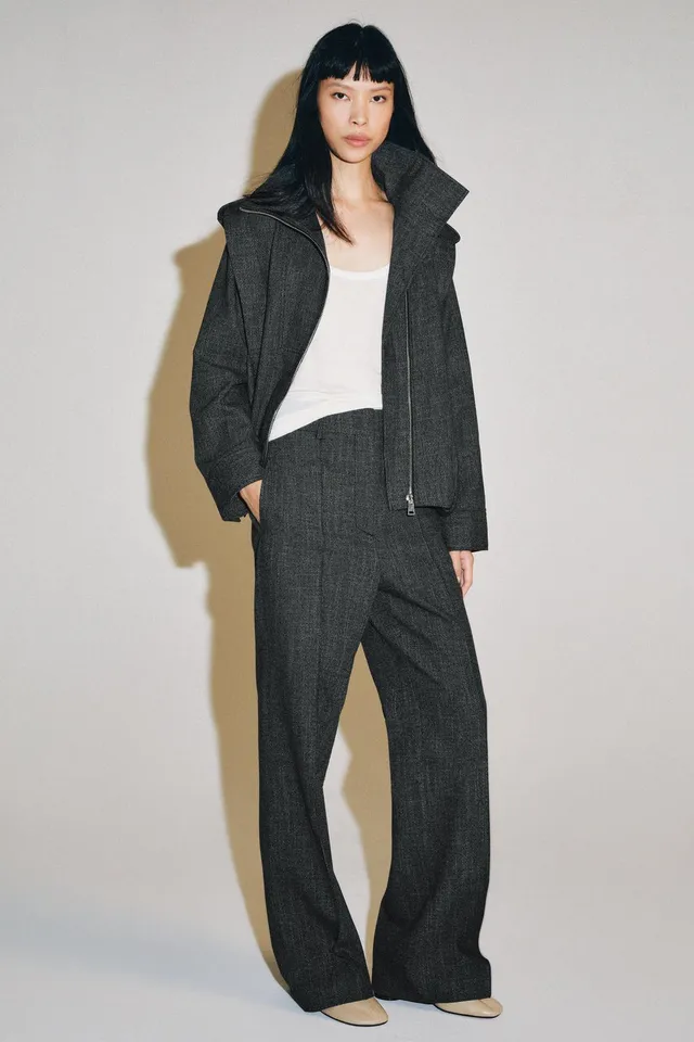 ZW COLLECTION JACKET WITH TABS AND SIDE ZIP