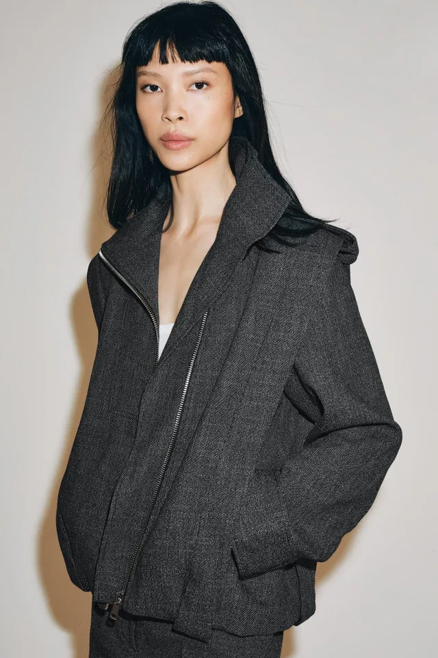 ZW COLLECTION JACKET WITH TABS AND SIDE ZIP – image 2