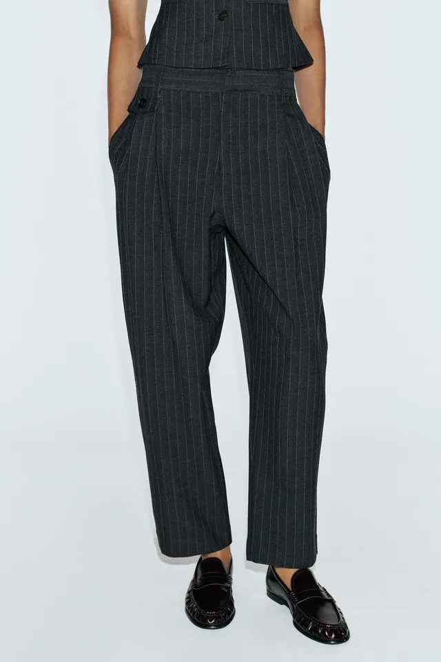 PINSTRIPED TROUSERS – image 2