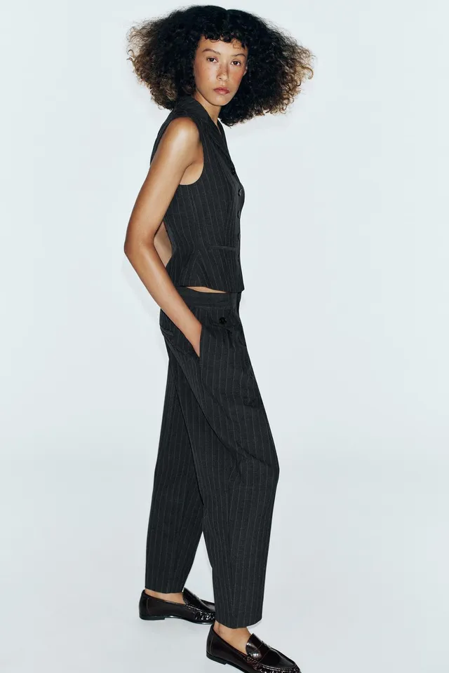 PINSTRIPED TROUSERS – image 3