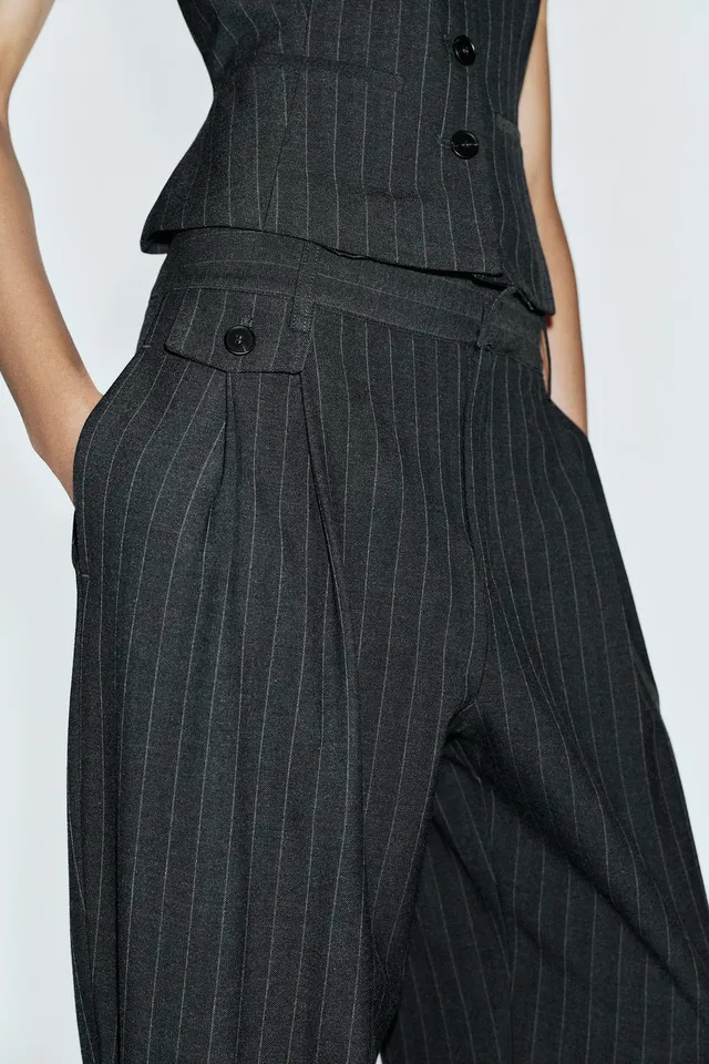 PINSTRIPED TROUSERS – image 4
