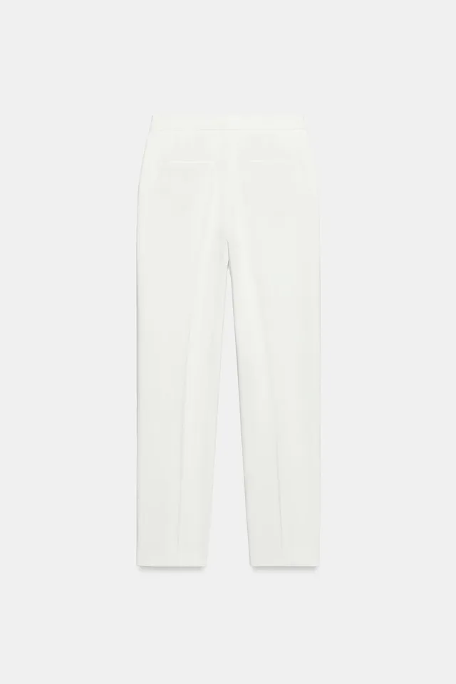 HIGH-WAIST STRAIGHT-LEG TROUSERS – image 5