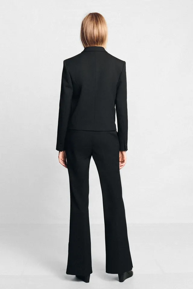 CROPPED PINTUCK BLAZER – صورة 5