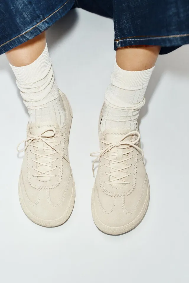 BAREFOOT SPLIT SUEDE TRAINERS – image 2