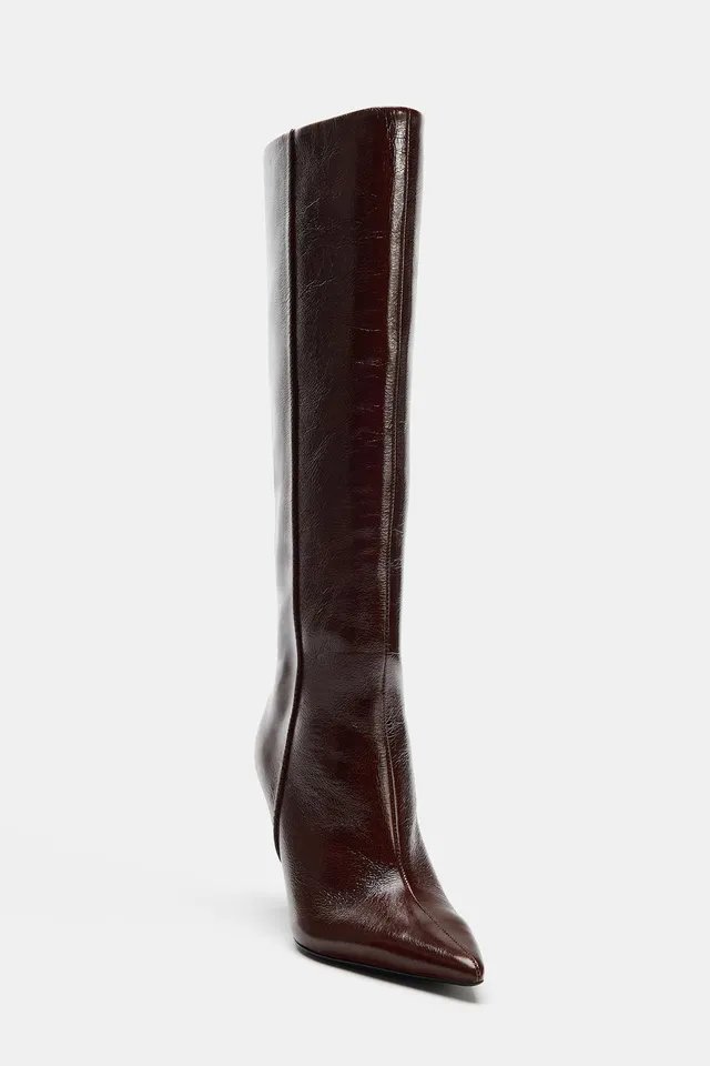 Leather Heeled Boot – image 4