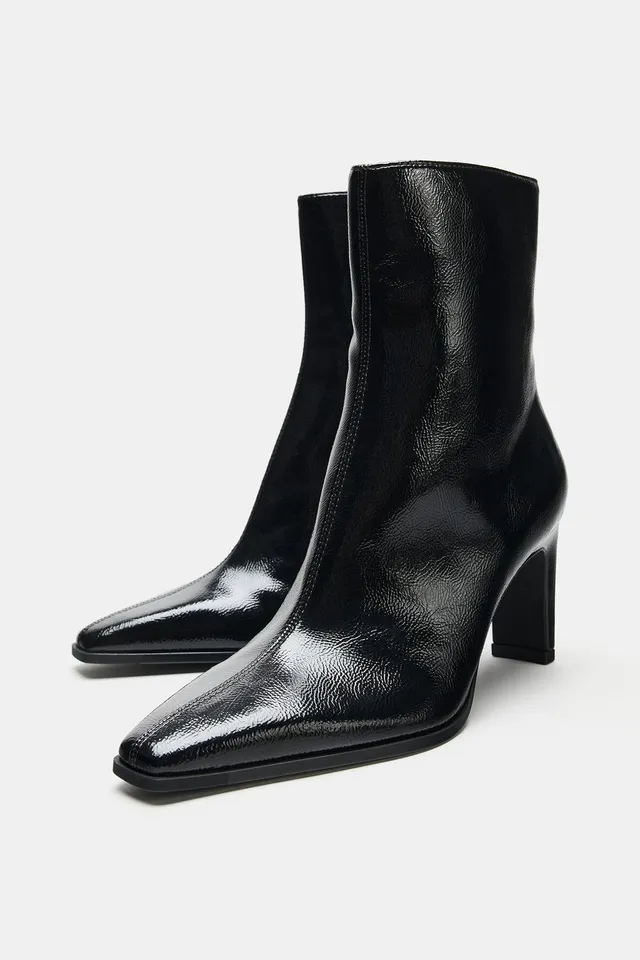 POINTED HEELED ANKLE BOOTS – image 4