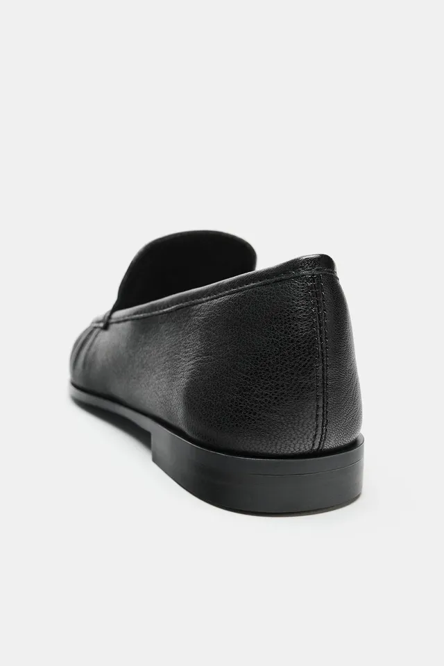 RUCHED LEATHER LOAFERS – image 6