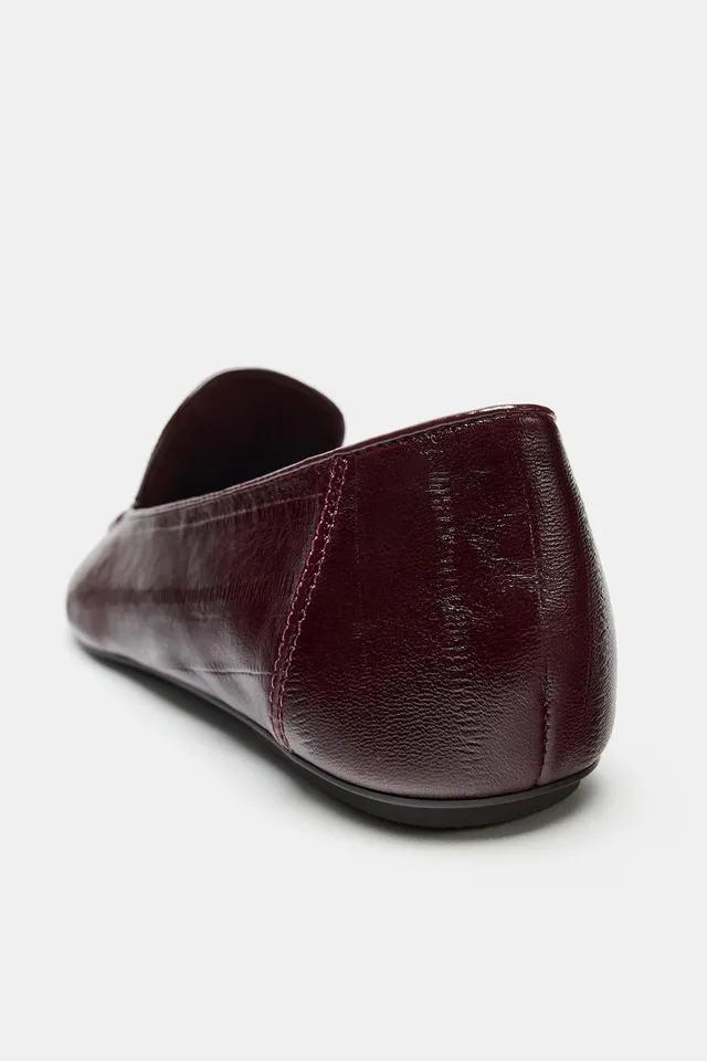 SOFT LEATHER FLAT LOAFERS – image 5