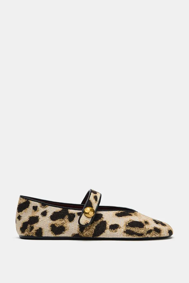 PRINTED BALLET FLATS – image 2