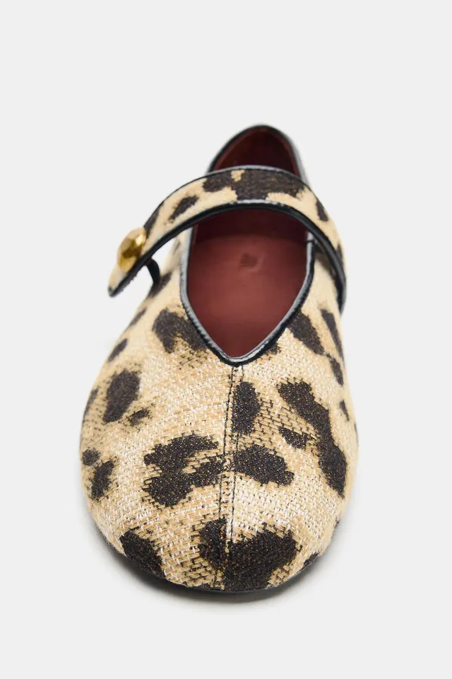 PRINTED BALLET FLATS – image 4