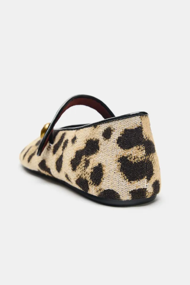 PRINTED BALLET FLATS – image 5