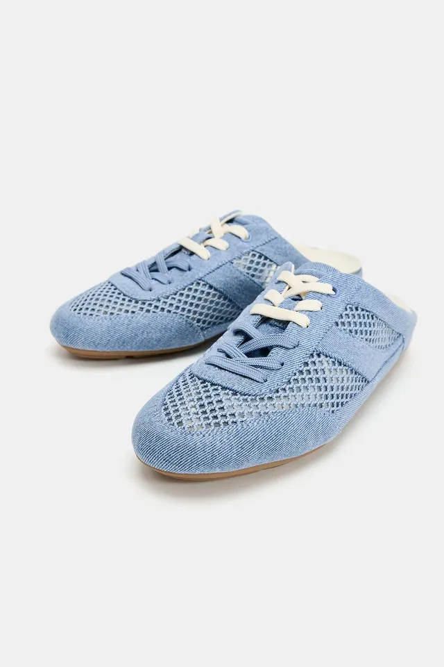 MESH SLINGBACK TRAINERS – image 2