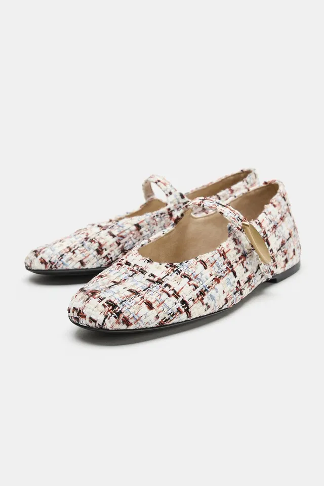 FABRIC BALLET FLATS – image 2