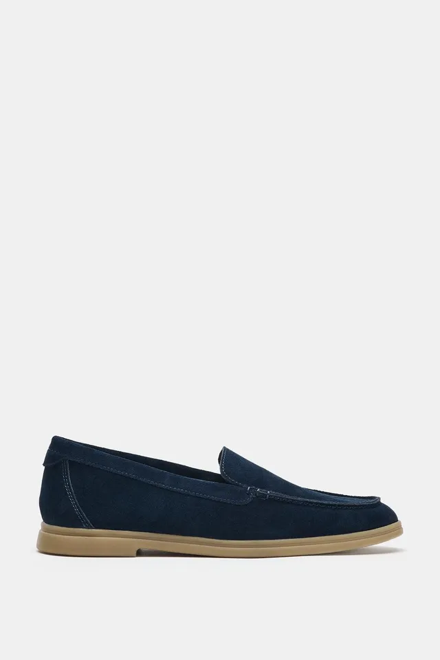 SPLIT SUEDE FLAT LOAFER – image 3