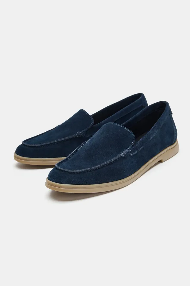 SPLIT SUEDE FLAT LOAFER – image 4