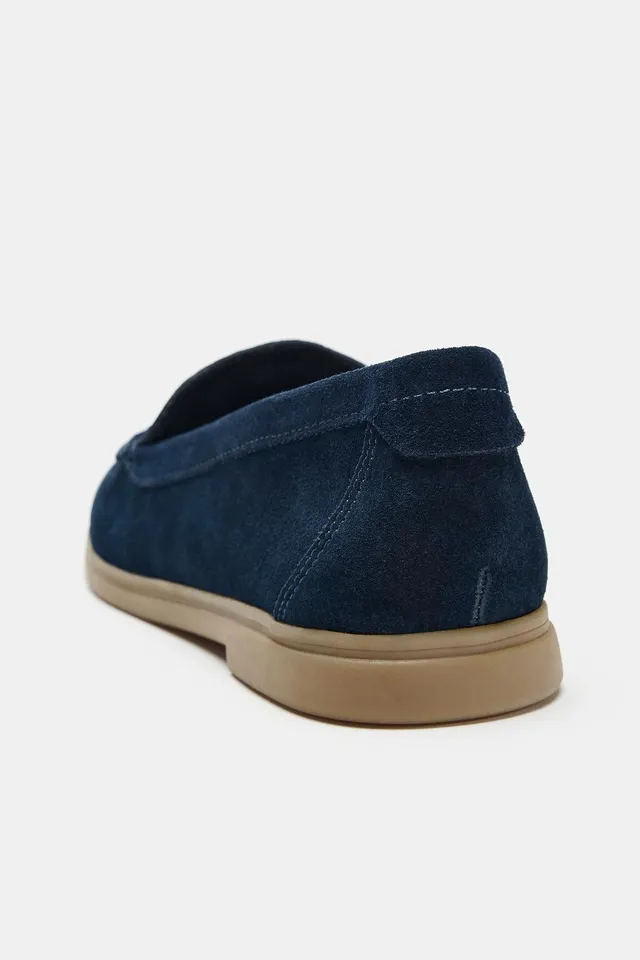 SPLIT SUEDE FLAT LOAFER – image 6