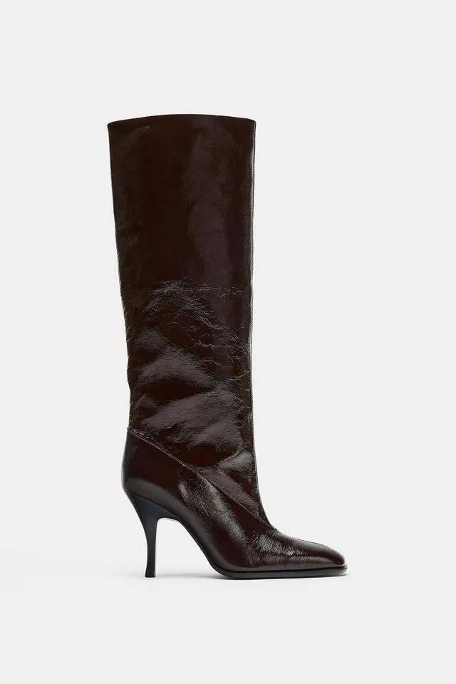 LIMITED EDITION LEATHER HEELED BOOTS – image 6