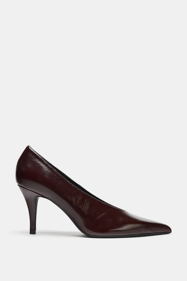 LEATHER HEELED SHOES – image 3