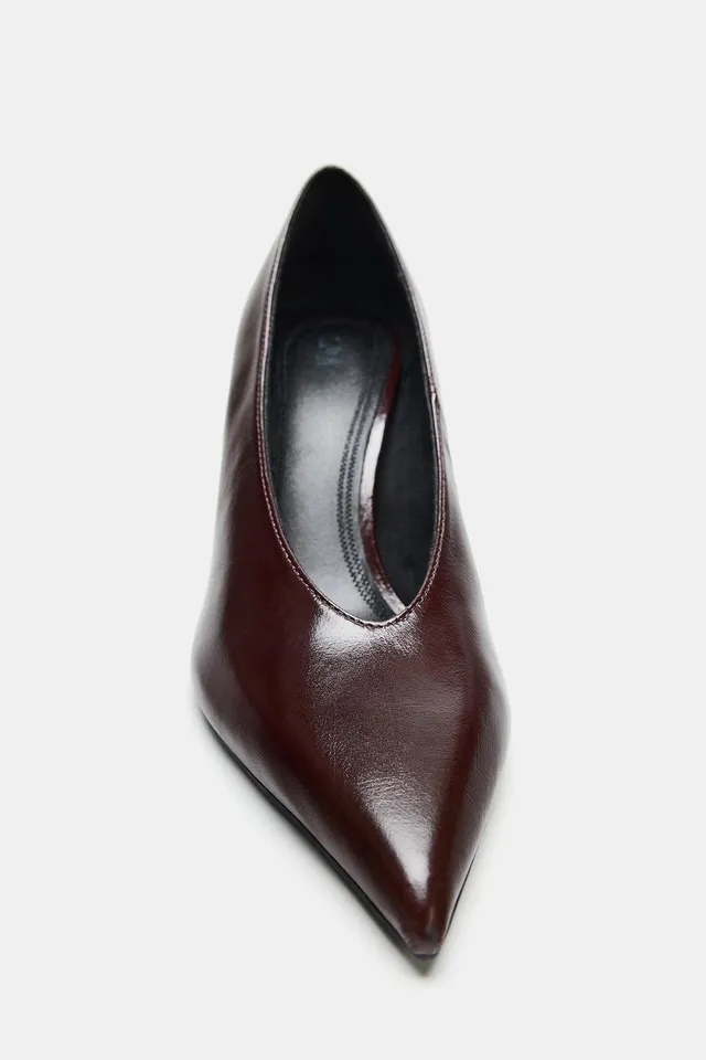 LEATHER HEELED SHOES – image 5