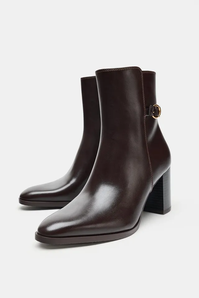 HEELED ANKLE BOOTS – image 3